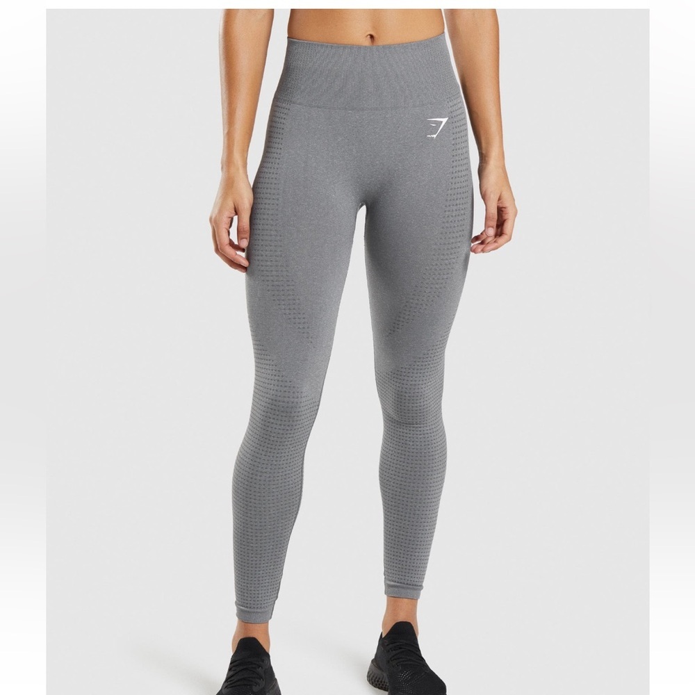 Gymshark Grey Seamless High-Waist Leggings